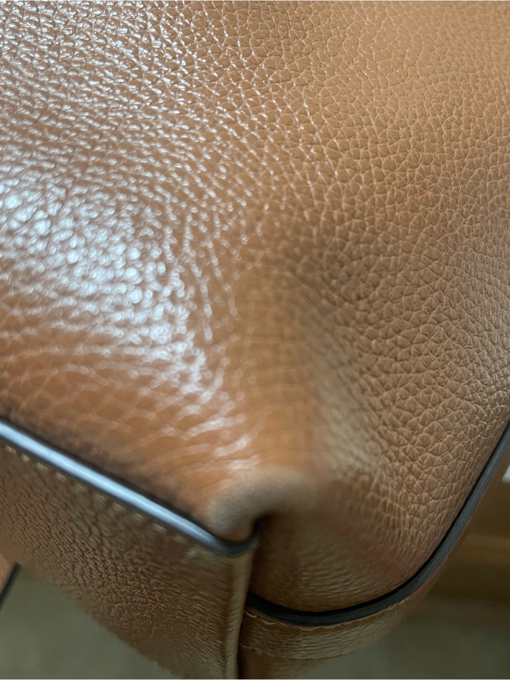 Coach Tan Leather Crossbody Bag - Picture 10 of 10